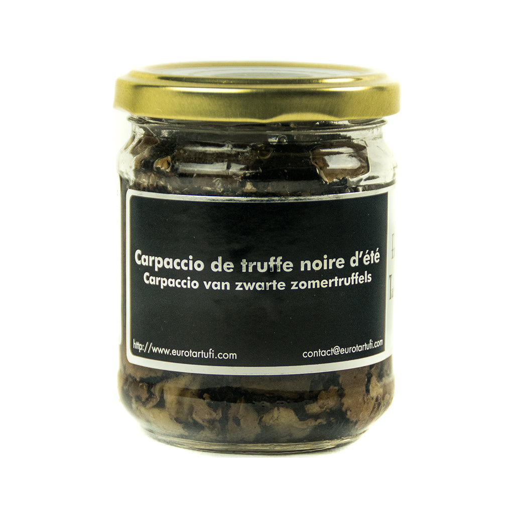 Carpaccio de truffe noire d'été